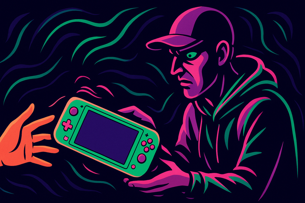 Ik heb een Nintendo Switch gestolen